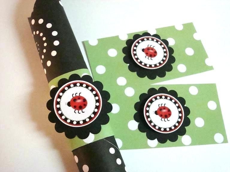 Ladybug Napkins