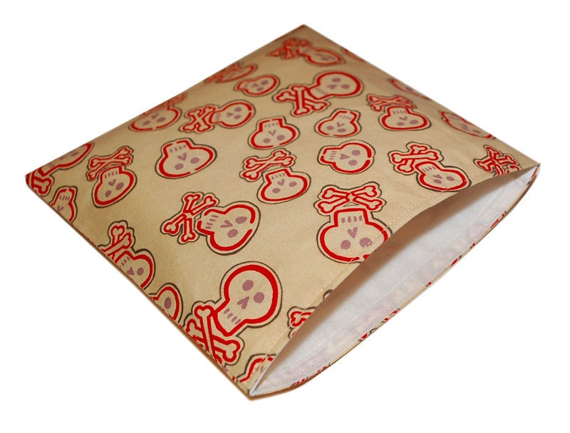 Reusable Sandwich Bag - Calaveras Bonitas (pretty skulls)
