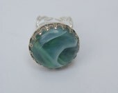 Vintage Mod Marbled Ring