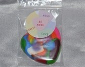 Recycled Crayons and Heart Stickers /20 Heart Crayons and 20 Stickers.