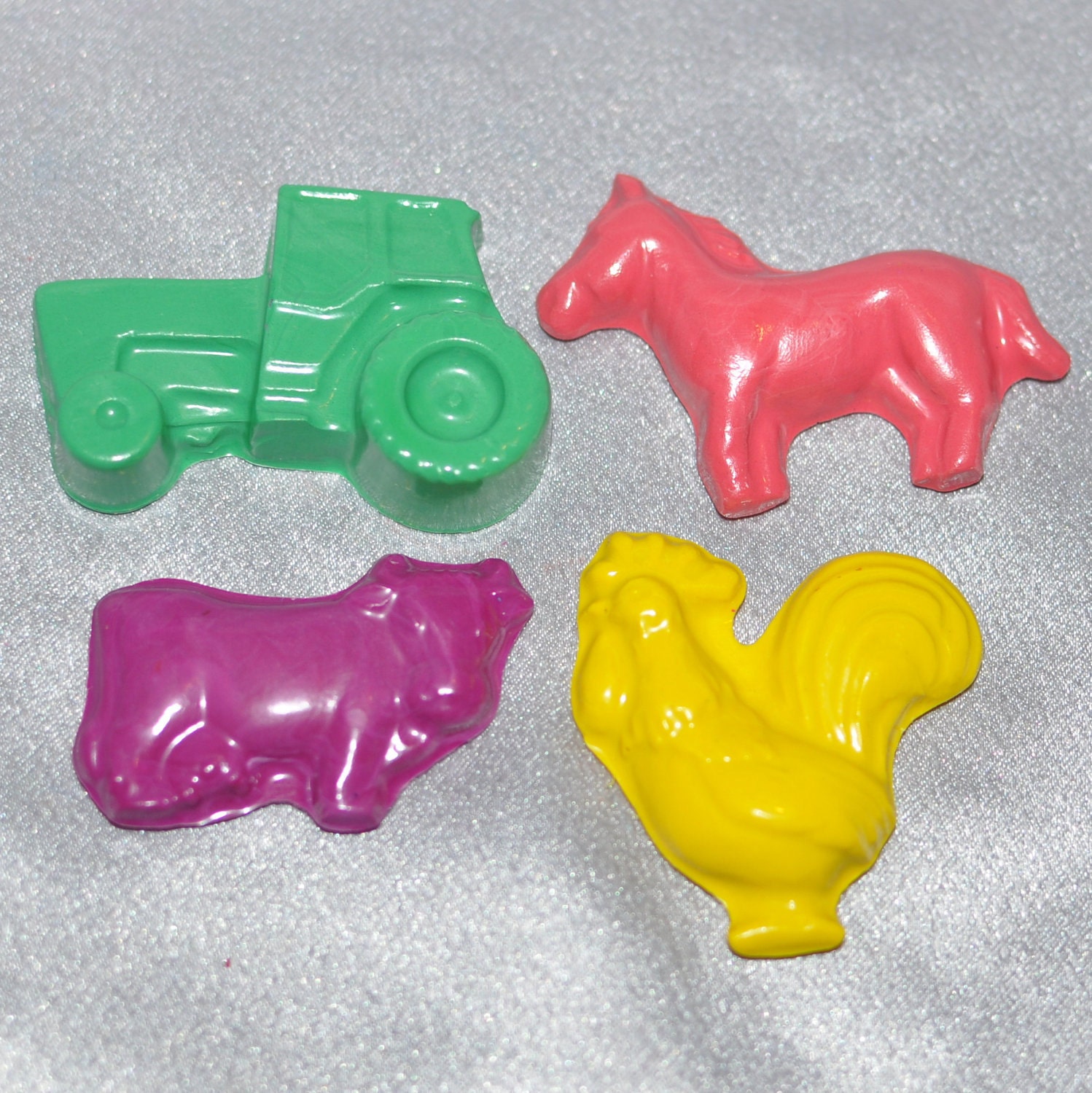 Recycled Crayons Animal Shaped Total of 48 Crayons, Party set for 12 Kids. Il_170x135
