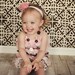 Multi colored pink petti romper lace bubble