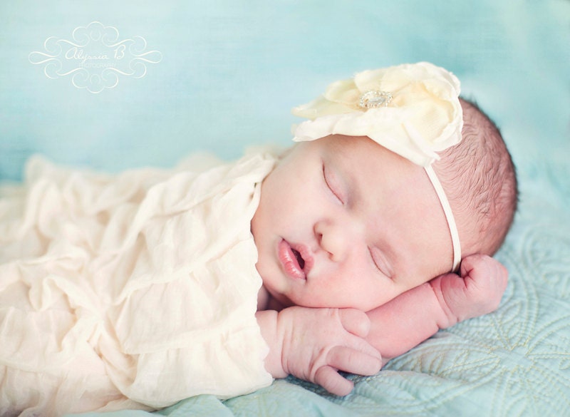 Baby headband, flower headband, girl headband, infant headband, newborn headband, adult headband, child headband