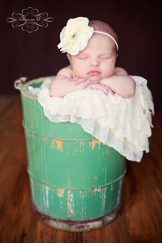 Baby headband, flower headband, girl headband, infant headband, newborn headband, adult headband, child headband