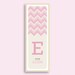 Custom "Letter is For" Print - Vertical Chevron (11.75x36 inches)