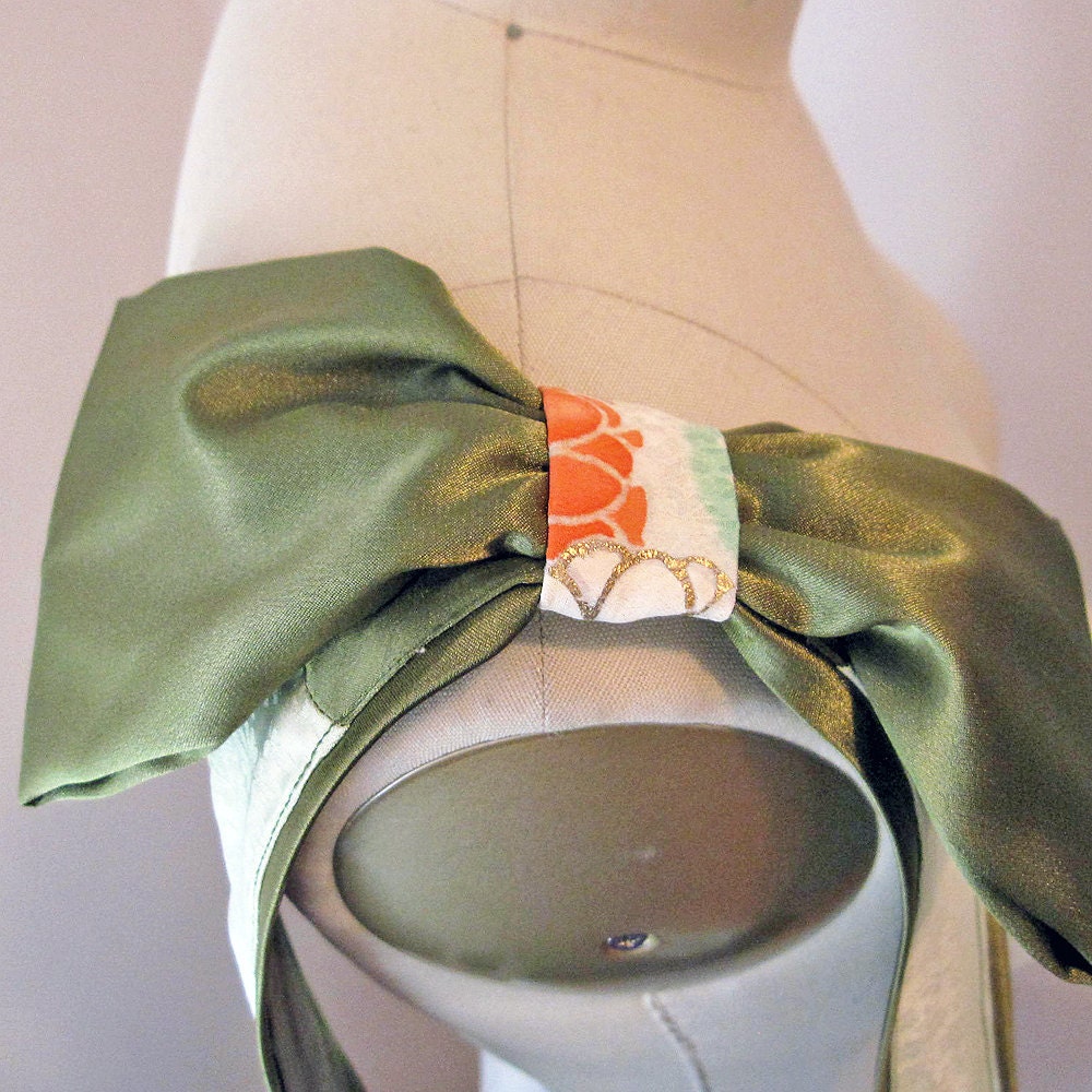 Boho Kimono large shoulder bag - One of a kind Vintage kimono silk and organic cotton canvas