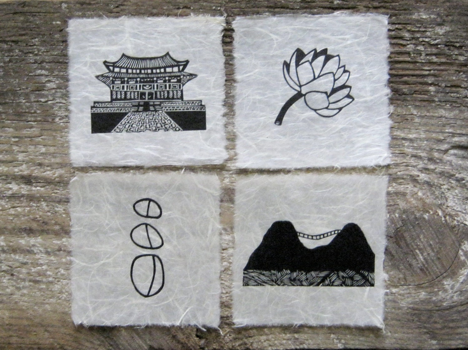 Buddhism Set of 4