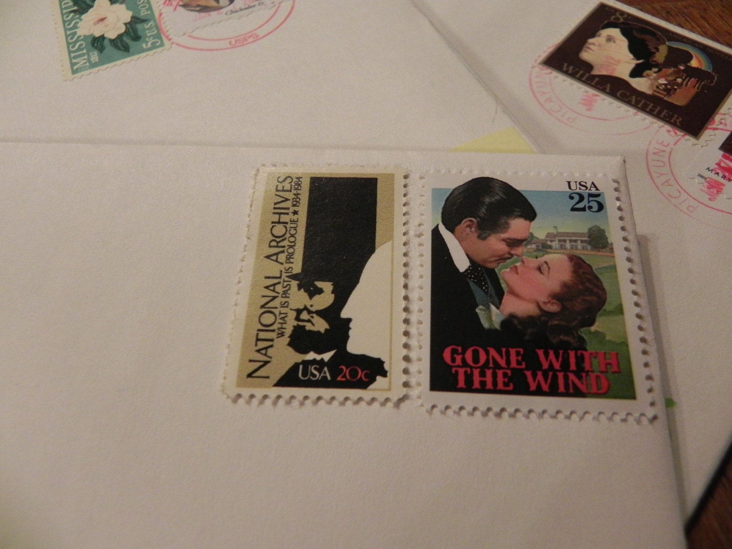 Unused Vintage Film History Themed Postage - 45 Cent Packs, Pre-Sorted