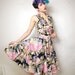 25% OFF SALE 60s Garden Tea Party Dress (S)