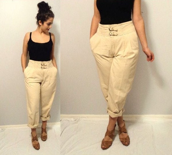 Tan Harem Pants