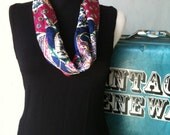 Vintage Nautical Print Roundabout Scarf