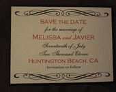 75 NEW Save the Date "Melissa" Designs - Wedding, Bachlorette any event