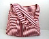 Shoulder Bag-Pleated-Double Straps - marbled