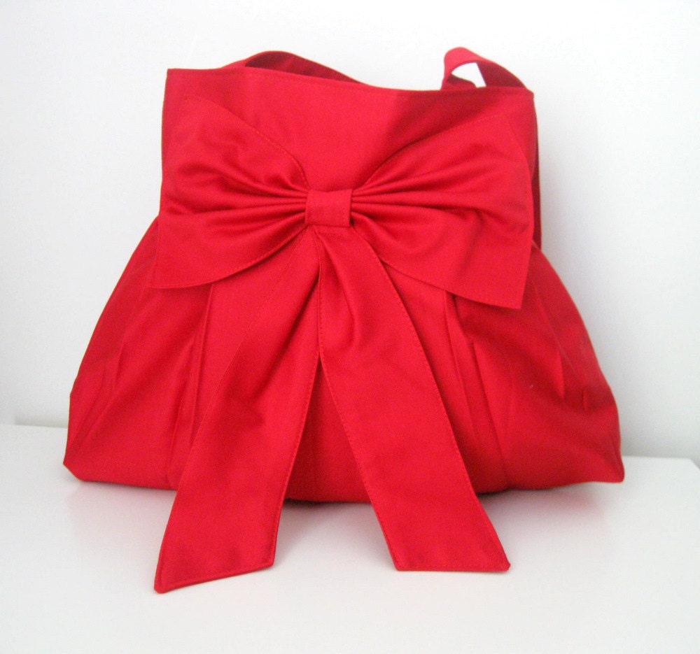 Sale % 10 off-Sale Bag-Purse-tote-Red-Everyday Bag-Double Straps