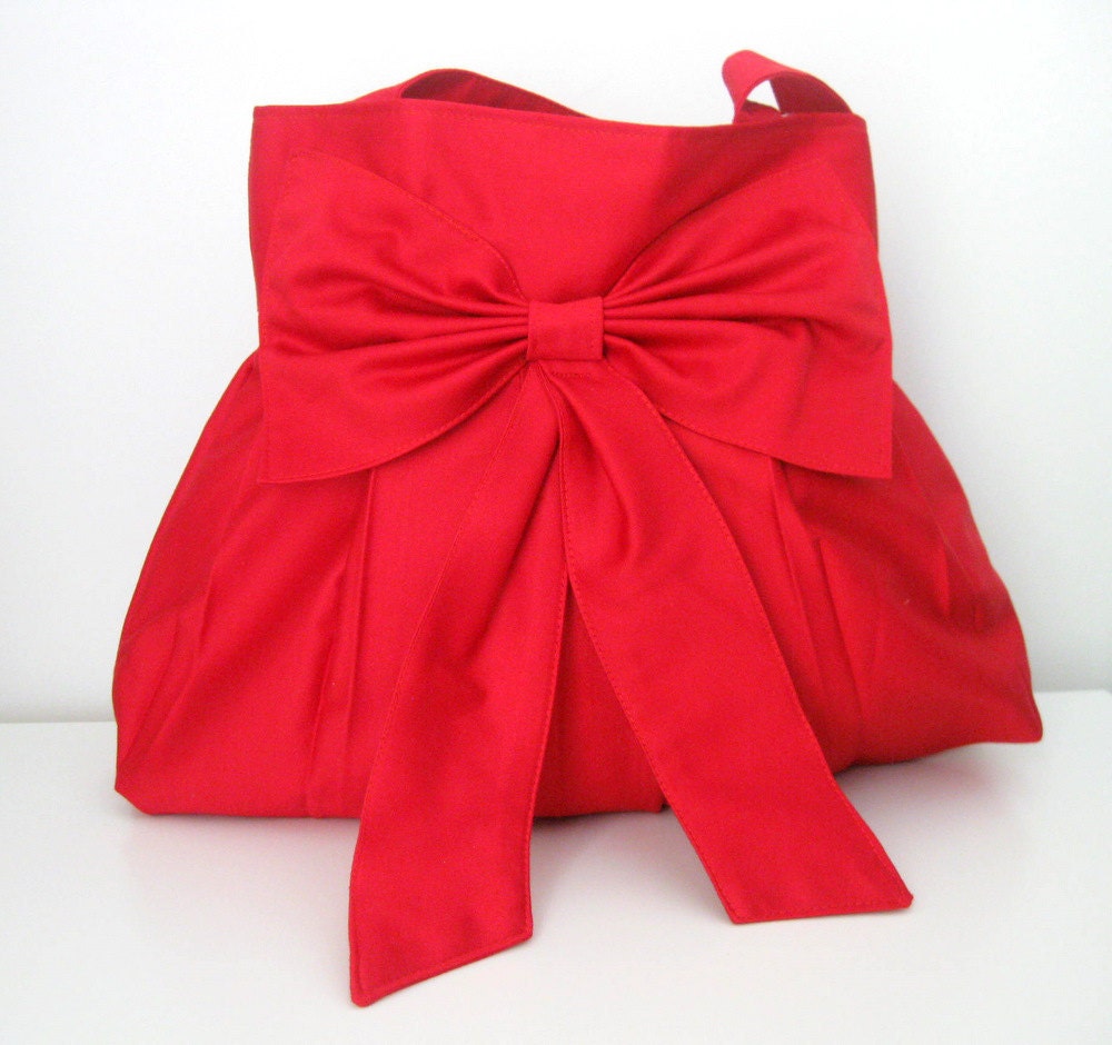 Sale % 10 off-Sale Bag-Purse-tote-Red-Everyday Bag-Double Straps