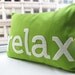 Relax Pillow in Charcoal Gray