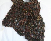 Autumn Tweed Thick and Warm  Knit Unisex Scarf
