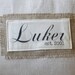 custom family name pillow cover