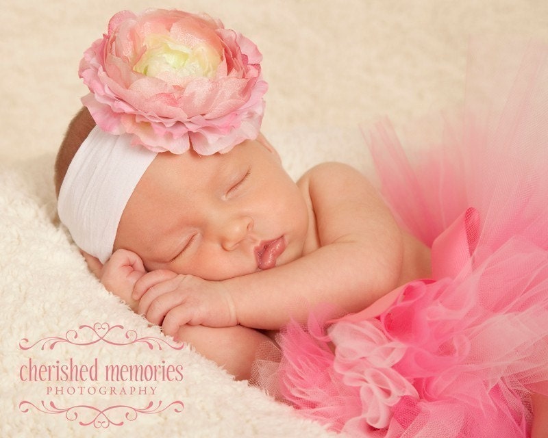 Newborn Tutu Bubble Gum Pink Tutu  size Newborn - 7