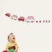 Kids Vinyl Wall Sticker Decal Art - Cars - for Nursery Baby Kid Boy Room