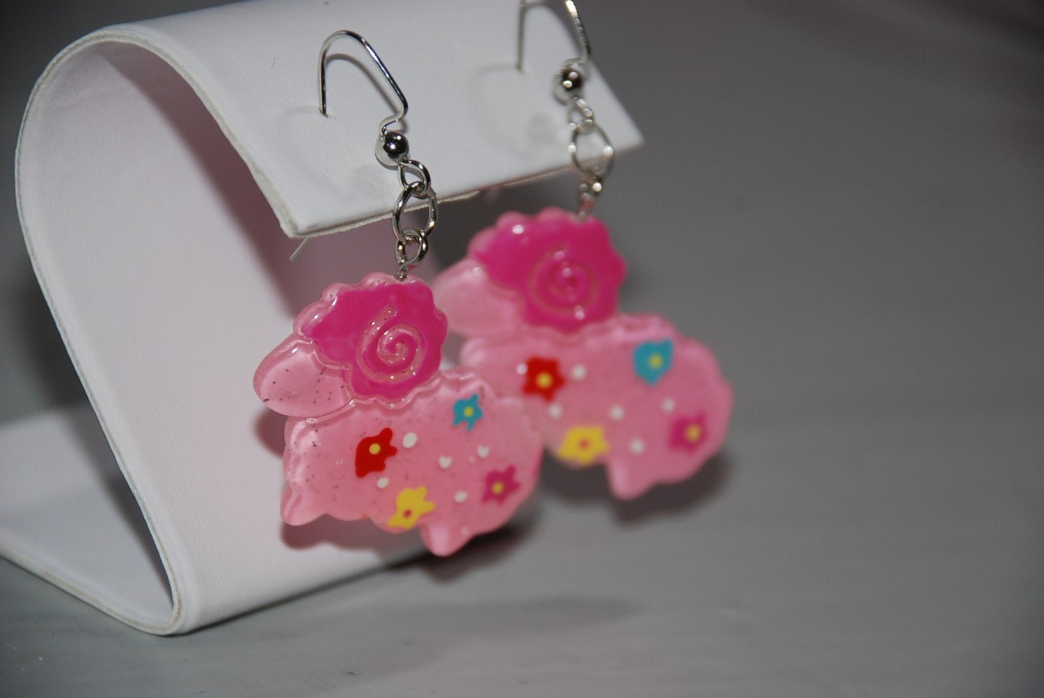 Do Shapeshifters Dream Of Electric Sheep' Earrings -Counting Sheep- -Great Holiday Gift Idea-