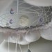 Dream Cloud - OOAK Handmade Cloth Dreamcatcher Dreamweb Mobile