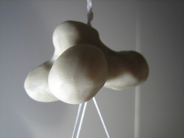 Dream Cloud - OOAK Handmade Cloth Dreamcatcher Dreamweb Mobile