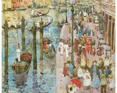 Jigsaw Puzzle, wood, wooden, personalized, figurals, words, 8 x 10 inches, 150 pieces - GRAND CANAL