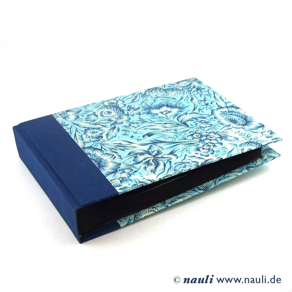 Photo Album Indian Flower blue
