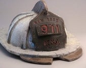 Raku Fire Helmet 9/11