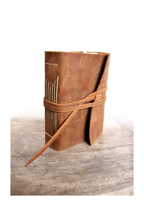 Aerie - Large Handstitched Leather Journal