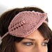 The Oakwood Headband. Leaf. - Dusty Rose