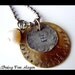 Family Necklace - Hand Stamped Jewelry - Sterling Silver - Mommy necklace - Wedding