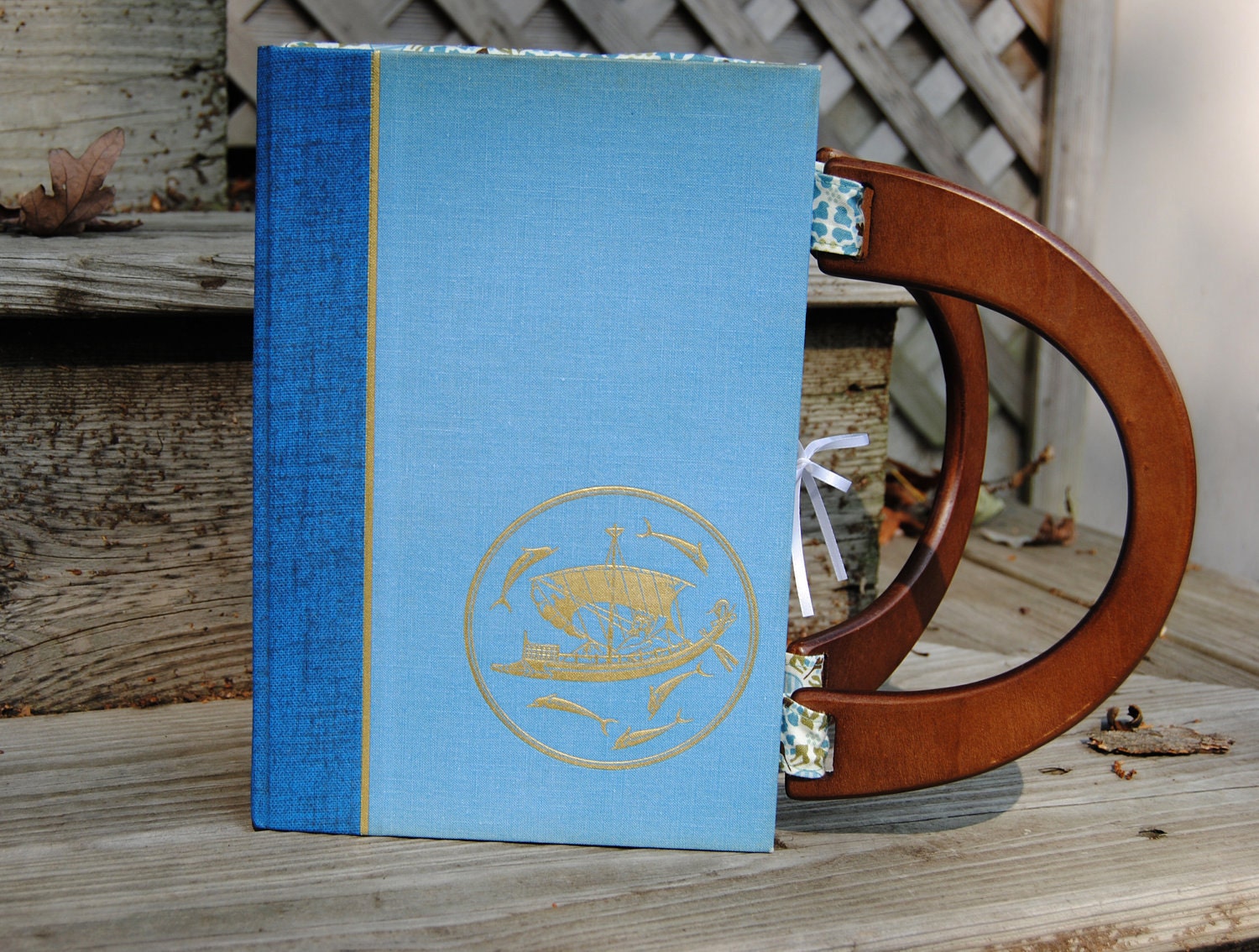 Greece and Rome - Upcycled Book Purse