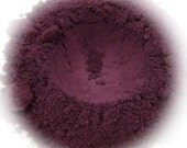 5g Mineral Eye Shadow - Plush - Dark Plum With Pink Sheen