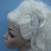 Rhinestone leaf hair comb, bridal hair comb rhinestone,wedding hair accessories,bridal hair comb rhinestone,wedding comb,bridal comb