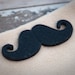 Mustachioed Fleece Neck Warmer