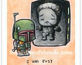 Boba Fetty with Hanny in Kawbunite 8x10