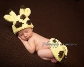 Newborn Giraffe Hat and Tushy Topper Crochet Pattern PDF 87