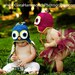 CROCHET PATTERN Earflap Owl hat includes 4 sizes