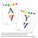 Rainbow party - Personalized DIY printable pennant banner