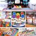 Rainbow party - Custom DIY printable favor tags