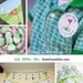 Golf party - Custom stickers - Sheet of 12 or 24