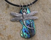 Abalone and Silver Necklace