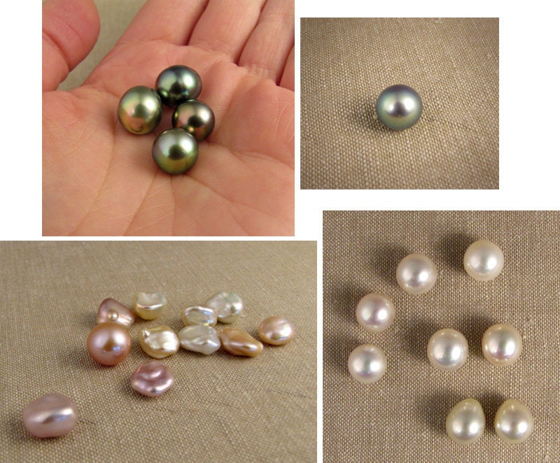 Sea Tendril Tahitian Pearl Ring Mounting (14K) - Made to Order