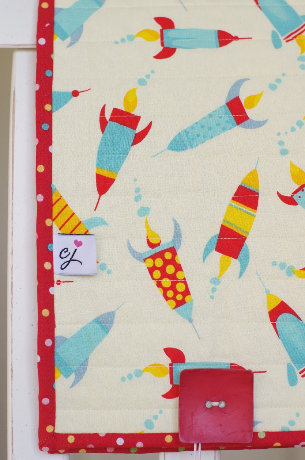 SALE-Changing Pad, Portable, Foldable, Compact for Boy (Rocket)
