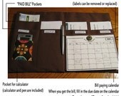 Bill Payment Calendar 2013 - Printable PDF
