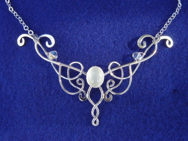 Shannon Necklace Celtic Medieval Bridal Wedding Pendant