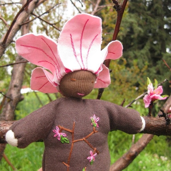 Waldorf Doll - Miss Peach Blossom - Made to Order