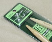 Clover Takumi Bamboo 16 Inch Circular Knitting Needles - No. 15 10.0 mm